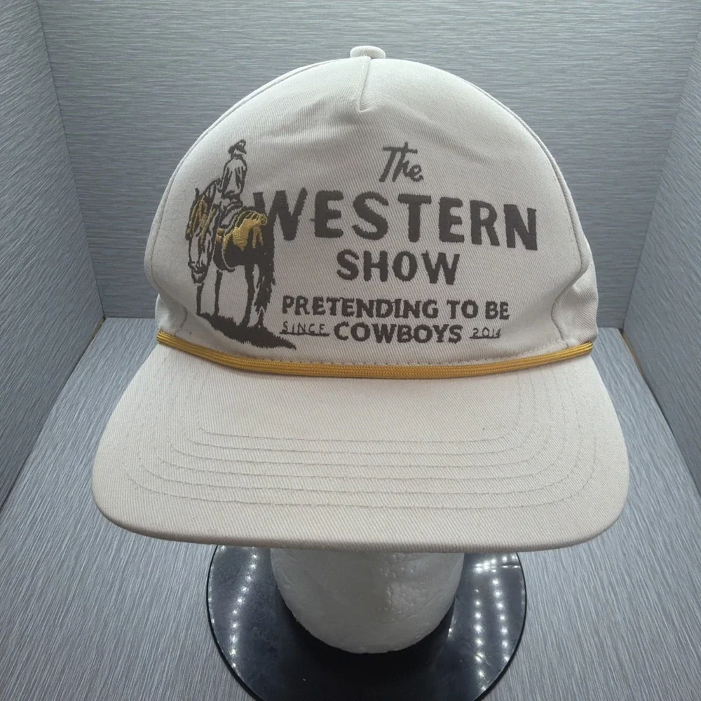 Sendero Provisions Co The Western Show Cowboy Rope Hat Cap Adjustable